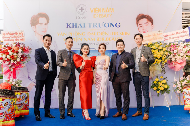 Đan Trường dự lễ khai trương văn phòng đại diện mới của iDr.Skin chi nhánh Cần Thơ