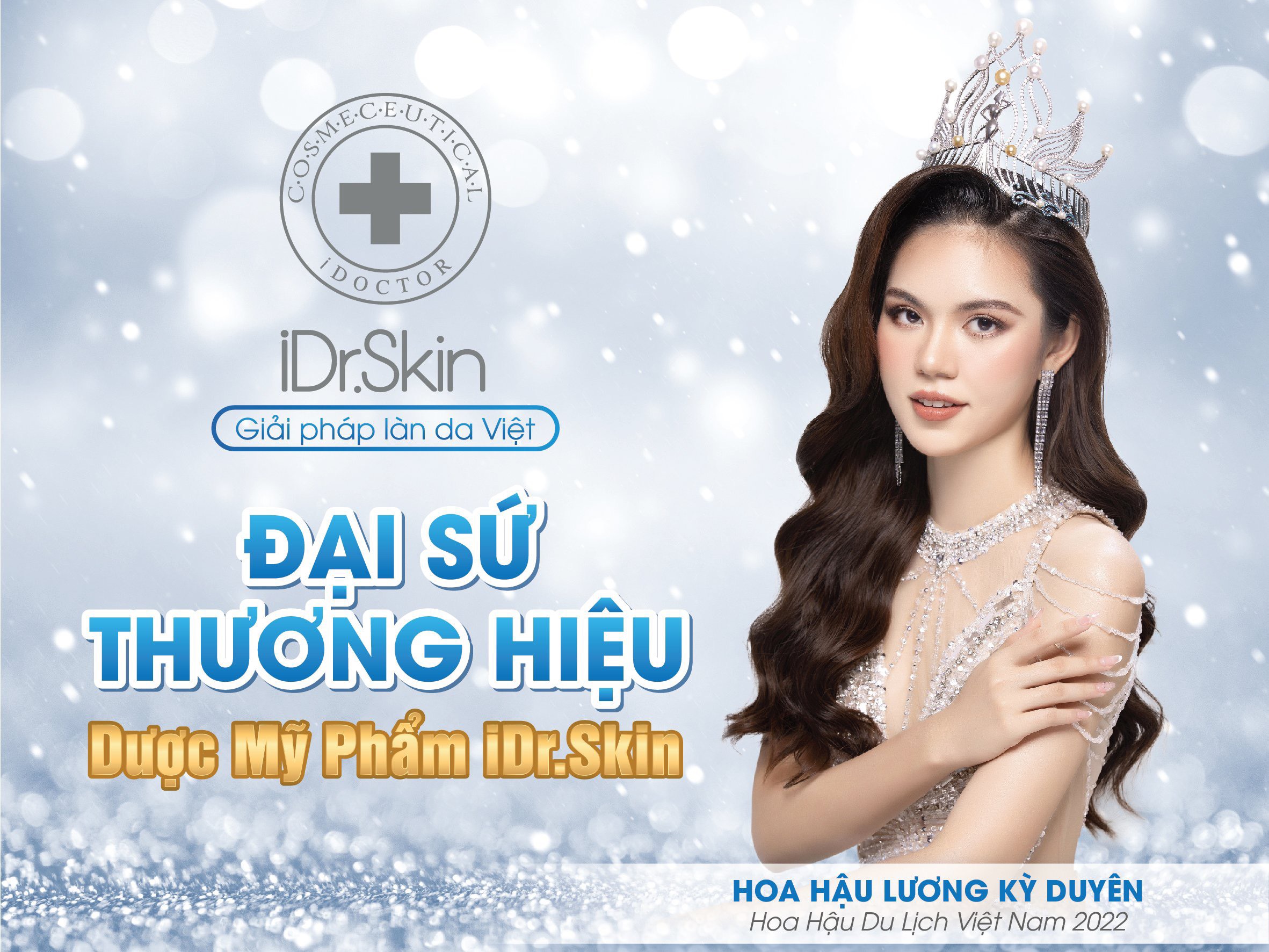 Đại sứ Thương hiệu năm 2023 của Dược mỹ phẩm iDr.Skin là ai?