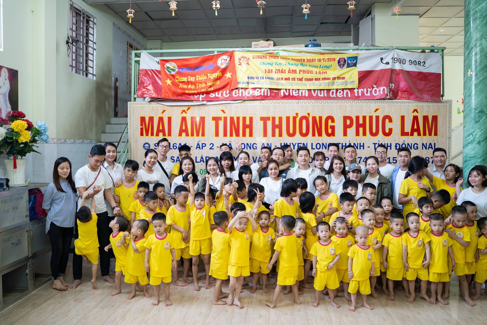 Trao Tết yêu thương tại Mái ấm Phúc Lâm (Đồng Nai)