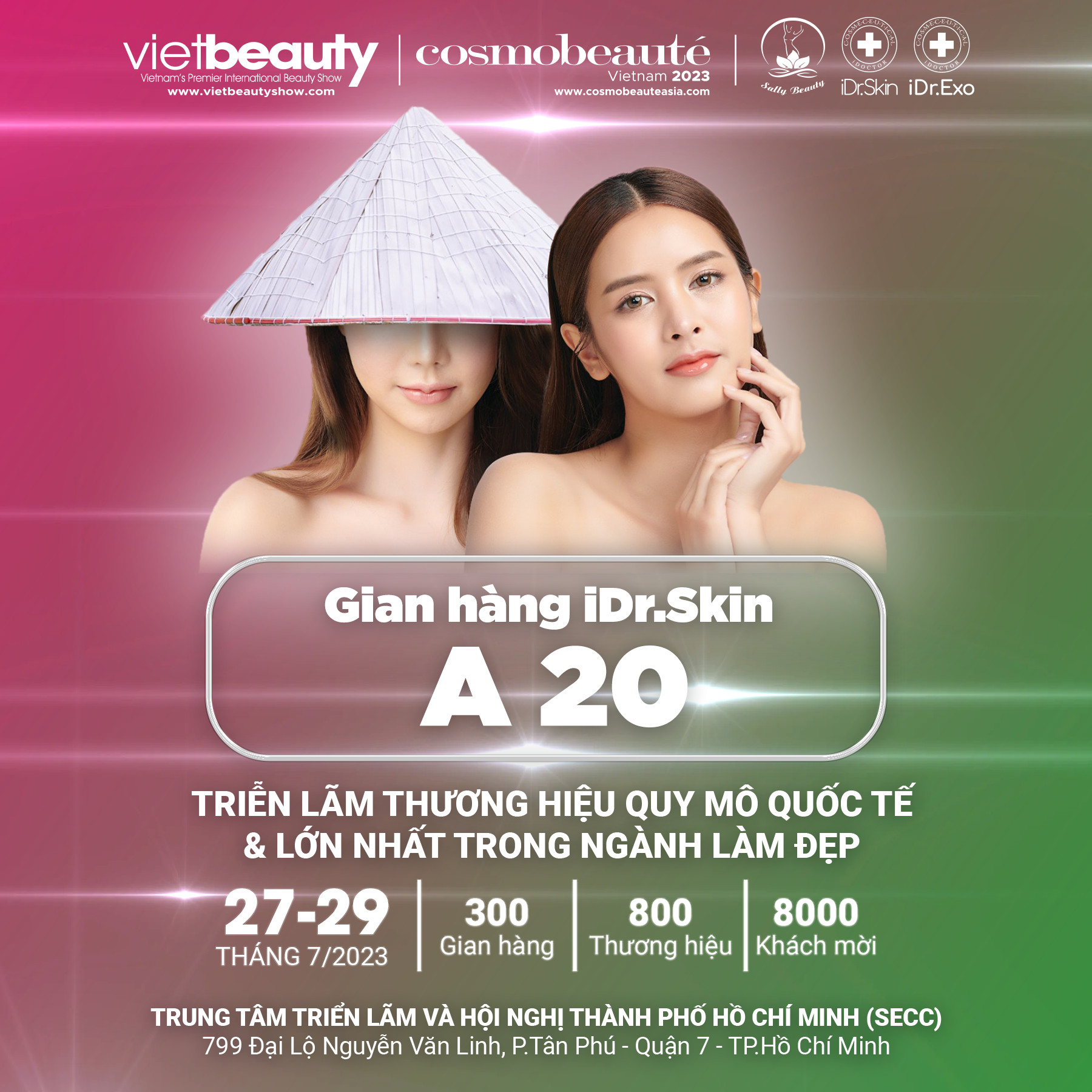 [COMING SOON] SALLY BEAUTY SẼ THAM DỰ TRIỂN LÃM VIETBEAUTY X COSMOBEAUTE VIETNAM